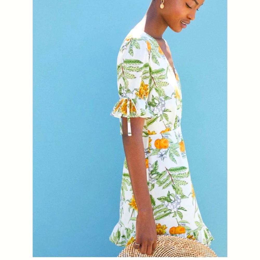 NWOT Lost + Wander Lemon Orchard floral dress.